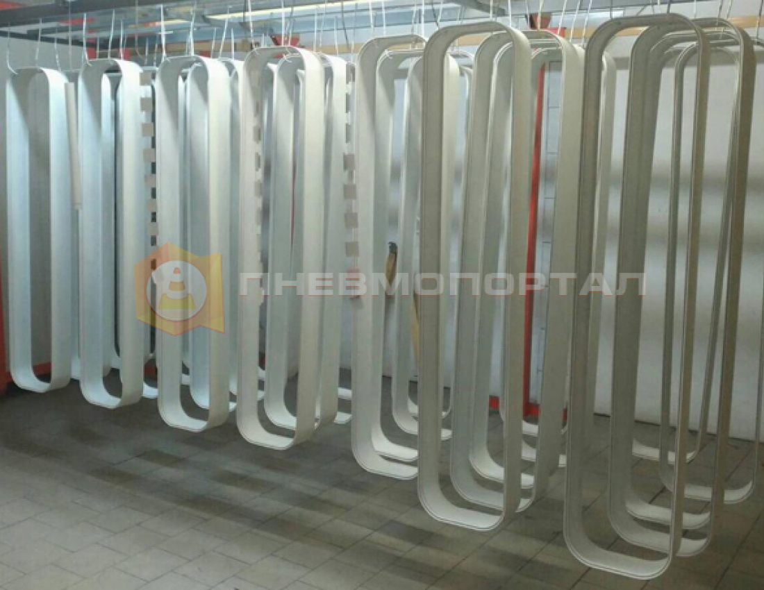 Покрасили корпусы светильников Покрасили корпусы светильников