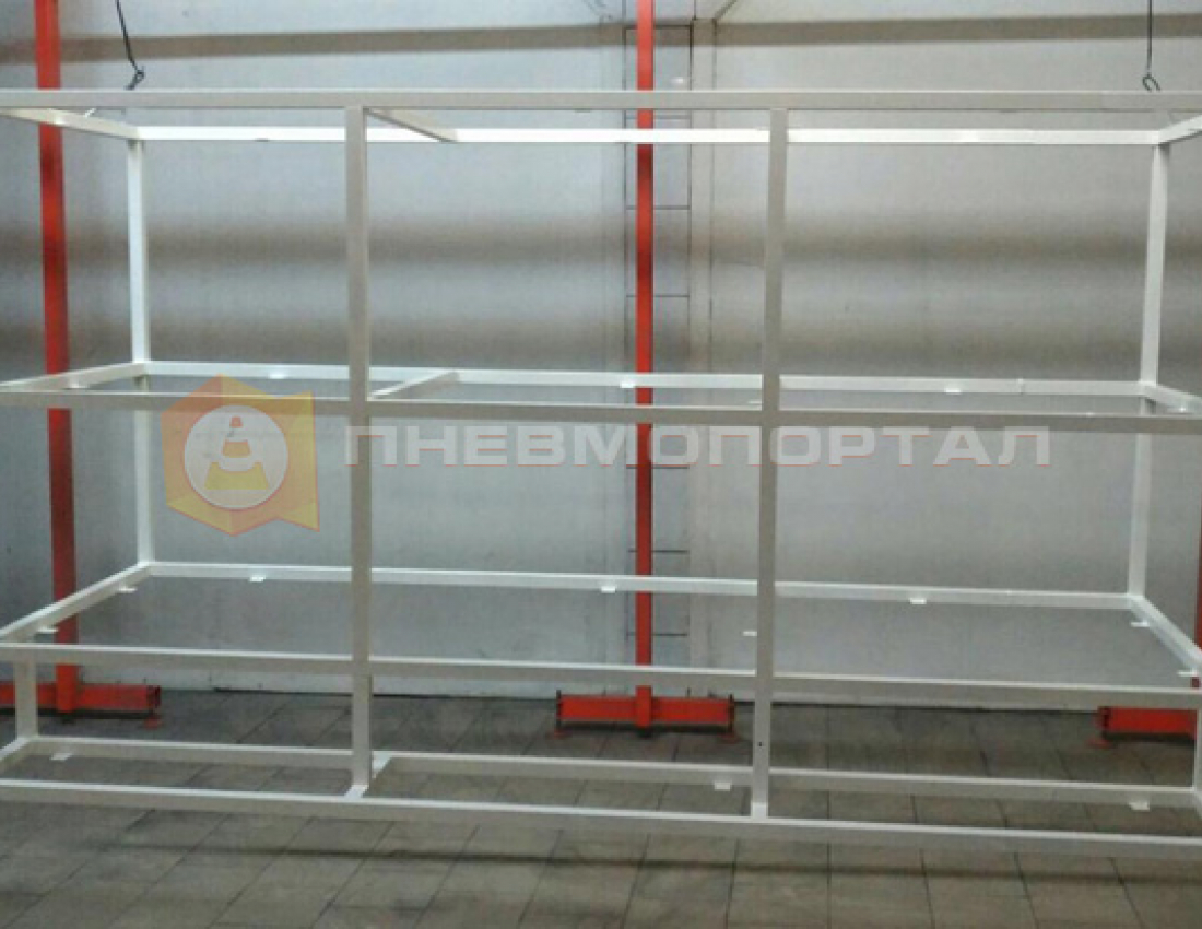 Перекрасили торговое оборудование Перекрасили торговое оборудование