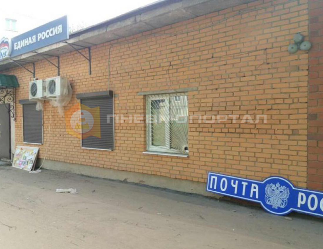 Произвели пескоструйную очистку стен отделения почты России Произвели пескоструйную очистку стен отделения почты России