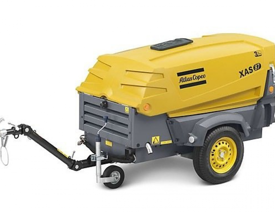 Аренда компрессора Atlas Copco XAS 87 для обдувки снега в строящемся микрорайоне Томилино Аренда компрессора Atlas Copco XAS 87 для обдувки снега в строящемся микрорайоне Томилино