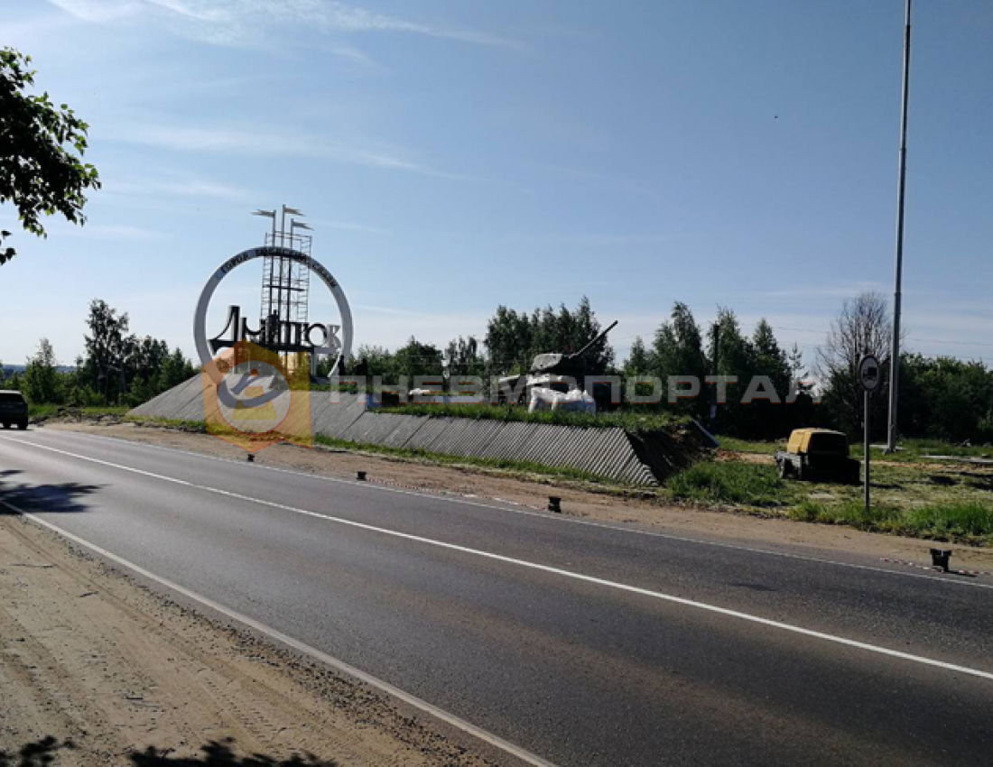 Пескоструйная очистка стеллы города Дмитров Пескоструйная очистка стеллы города Дмитров