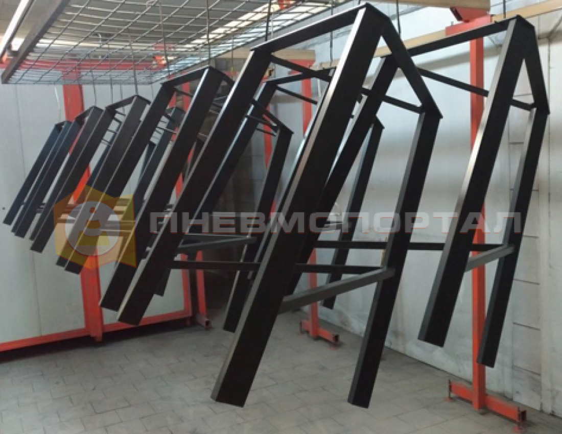 Порошковая покраска металлической мебели для ресторана Порошковая покраска металлической мебели для ресторана