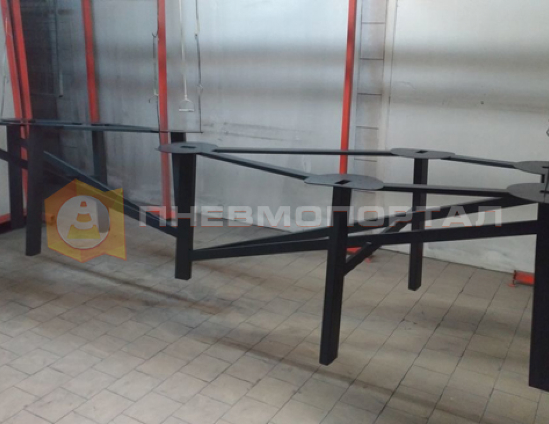 Порошковая покраска металлической мебели для ресторана Порошковая покраска металлической мебели для ресторана