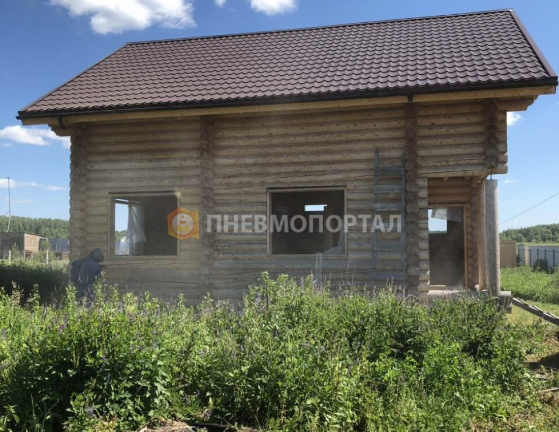 Пескоструйная обработка деревянного дома с выездом в Воскресенский район, д. Барановское Пескоструйная обработка деревянного дома с выездом в Воскресенский район, д. Барановское