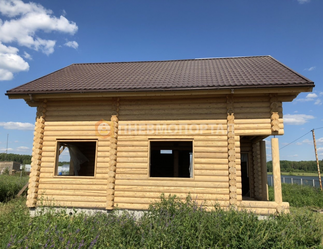 Пескоструйная обработка деревянного дома с выездом в Воскресенский район, д. Барановское Пескоструйная обработка деревянного дома с выездом в Воскресенский район, д. Барановское