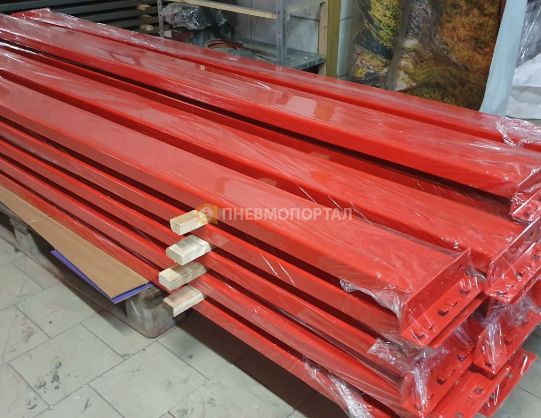 Порошковая покраска складского оборудования Порошковая покраска складского оборудования