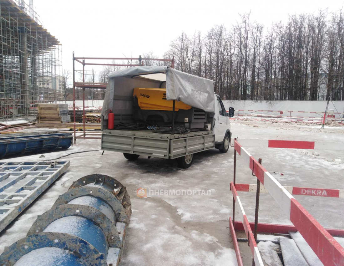 Аренда компрессора на базе автомобиля Газель для ООО БратКом-групп Аренда компрессора на базе автомобиля Газель для ООО БратКом-групп