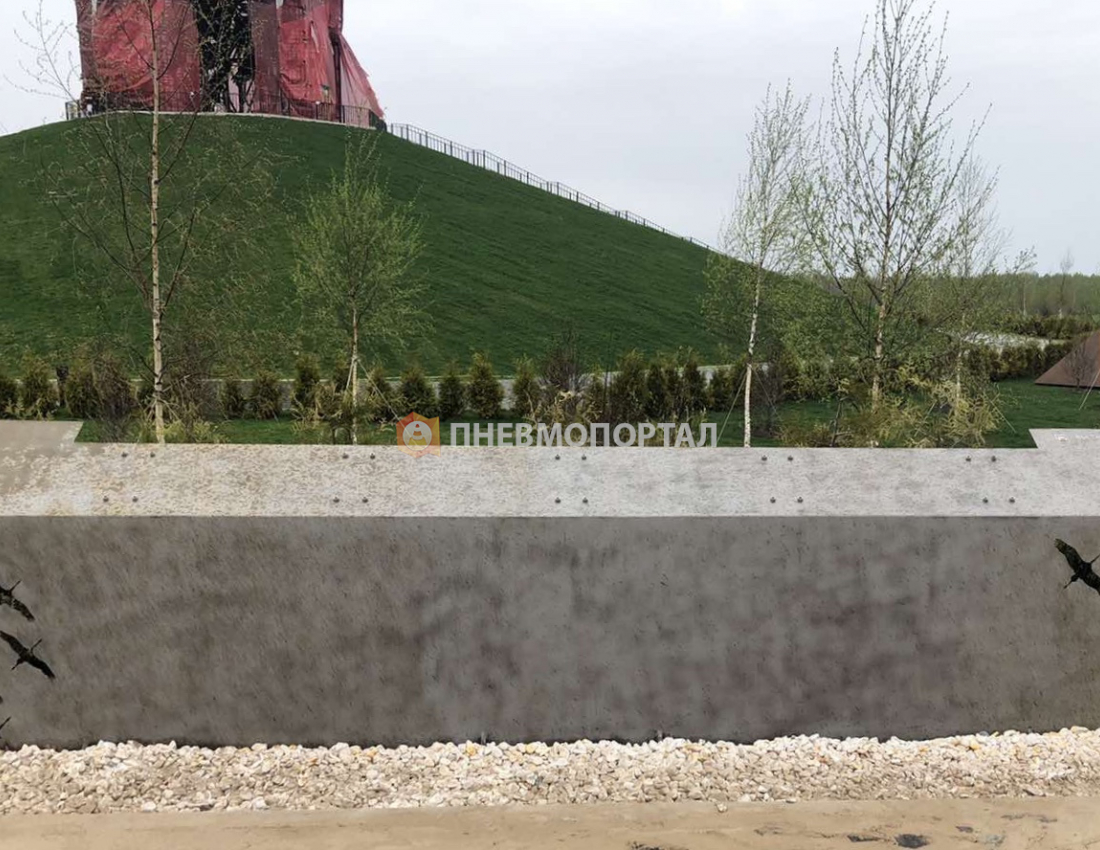 Пескоструйная обработка памятника в городе Ржев Пескоструйная обработка памятника в городе Ржев