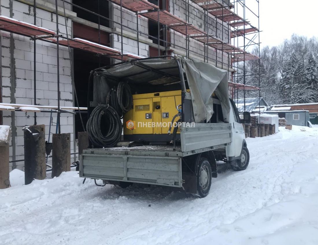 Аренда компрессора Atlas Copco U175 для обдувки в Зеленограде  Аренда компрессора Atlas Copco U175 для обдувки в Зеленограде