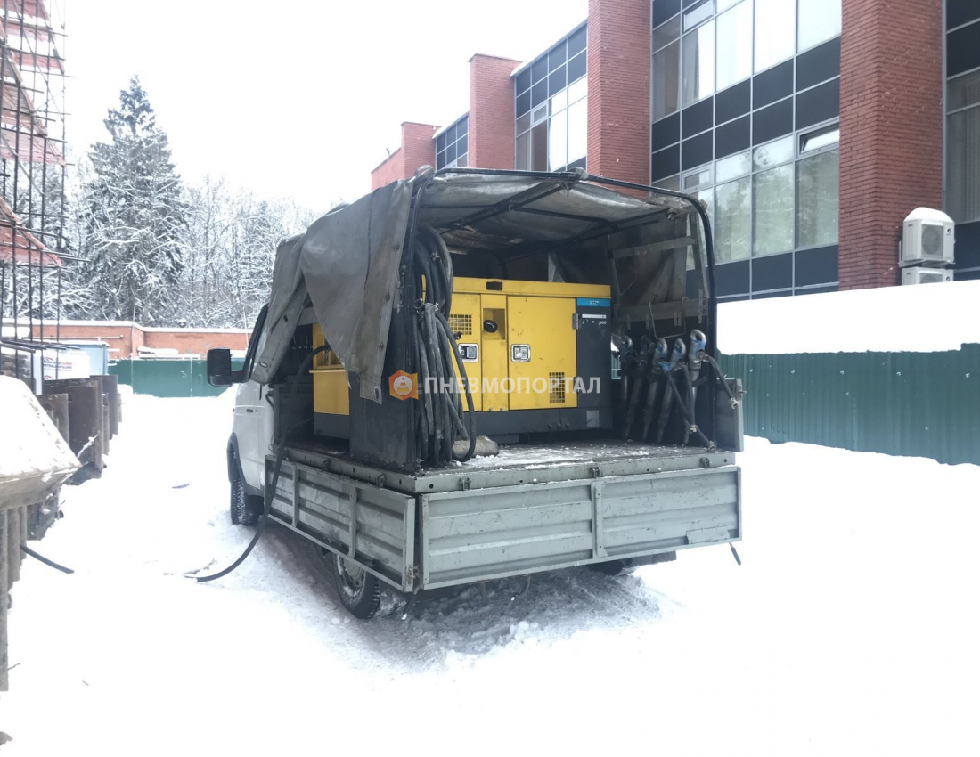 Аренда компрессора Atlas Copco U175 для обдувки в Зеленограде  Аренда компрессора Atlas Copco U175 для обдувки в Зеленограде