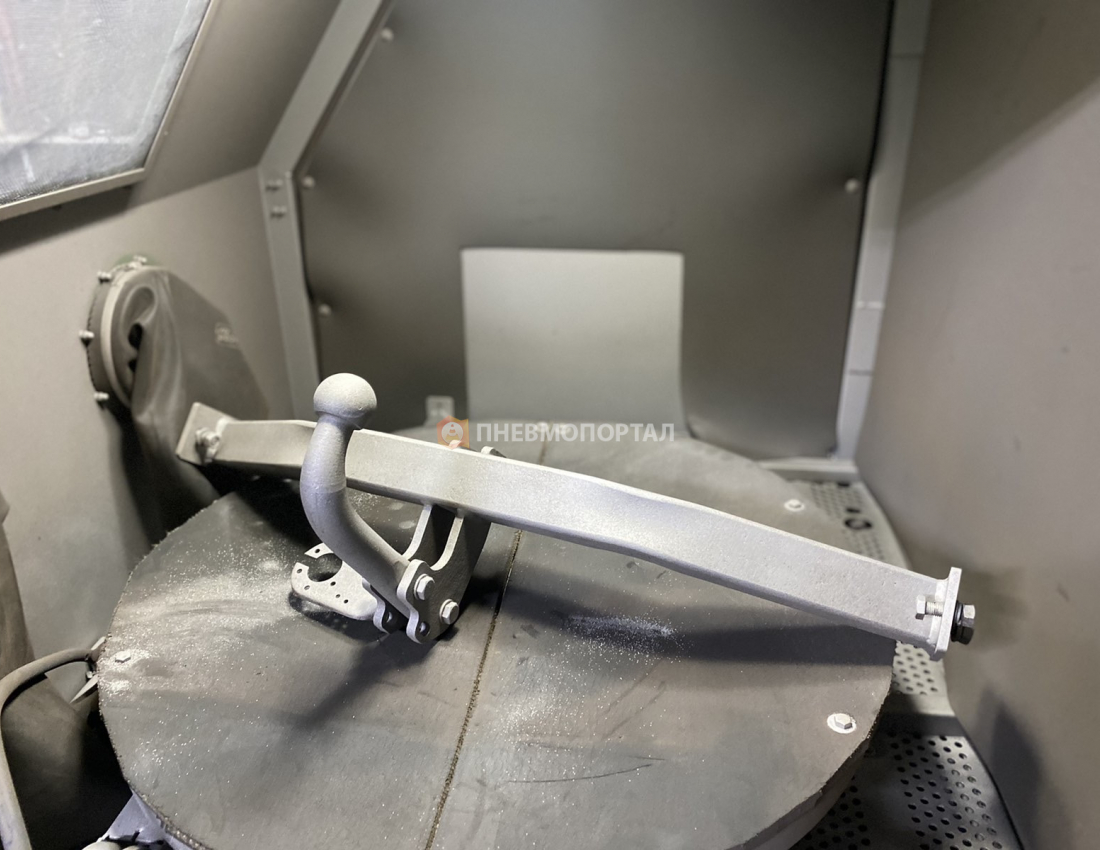 Пескоструйная обработка фаркопа для Хендай Старекс Пескоструйная обработка фаркопа для Хендай Старекс