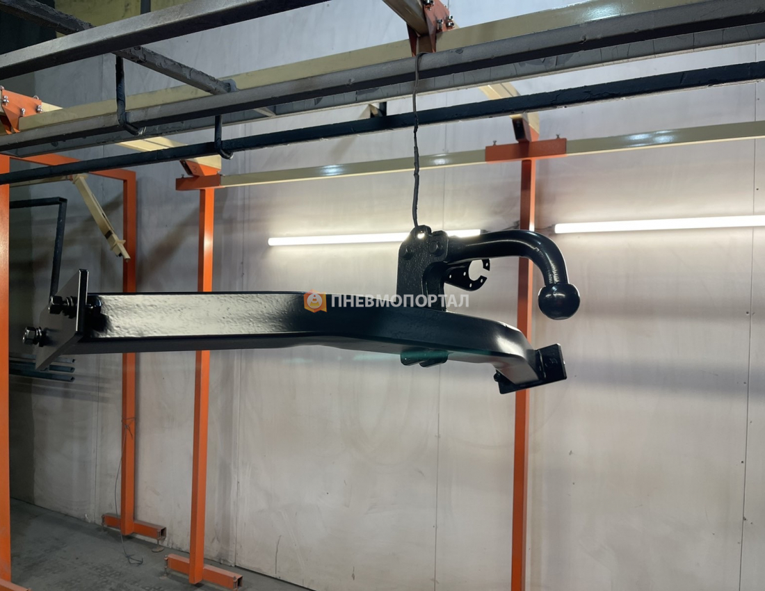 Порошковая покраска фаркопа на Хендай Старекс H1 Порошковая покраска фаркопа на Хендай Старекс H1