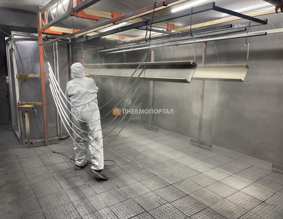 Порошковая покраска П образного швеллера Порошковая покраска П образного швеллера