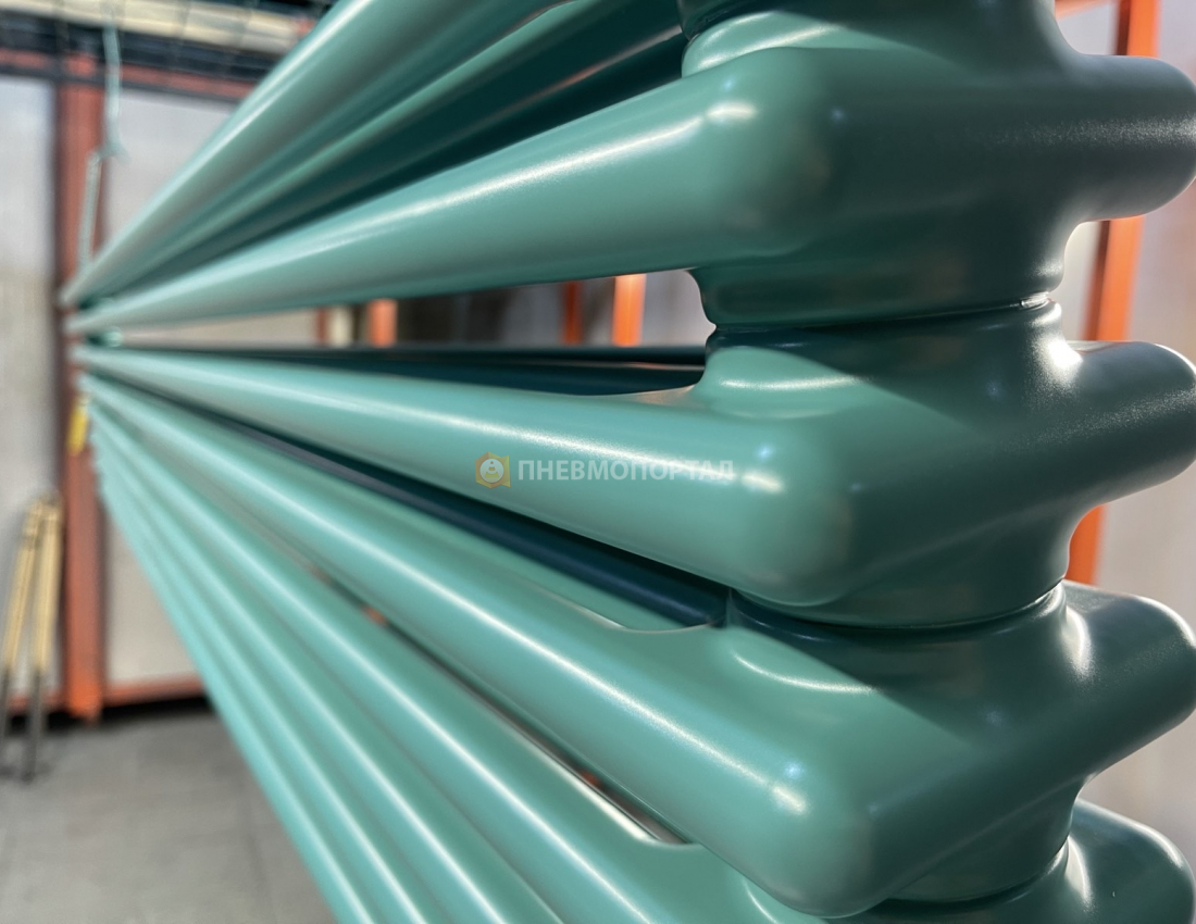 Покраска радиатора отопления в ral 5018 Покраска радиатора отопления в ral 5018