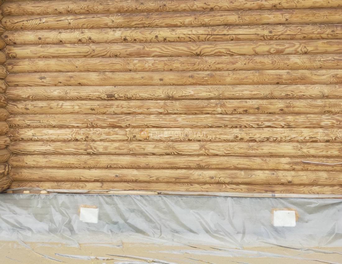 Пескоструйная обработка деревянного дома во Владимирской области, Александровский район, п. Маренкино Пескоструйная обработка деревянного дома во Владимирской области, Александровский район, п. Маренкино