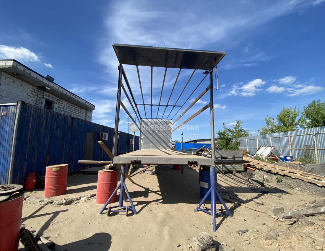 Пескоструйная обработка каркаса фургона грузового автомобиля с выездом в г. Домодедово Пескоструйная обработка каркаса фургона грузового автомобиля с выездом в г. Домодедово