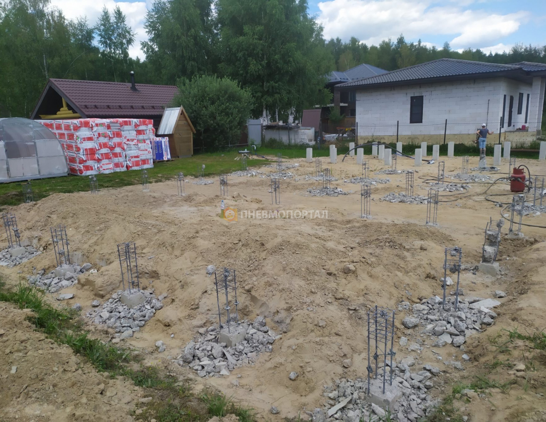 Срубка свай в Раменском районе Срубка свай в Раменском районе