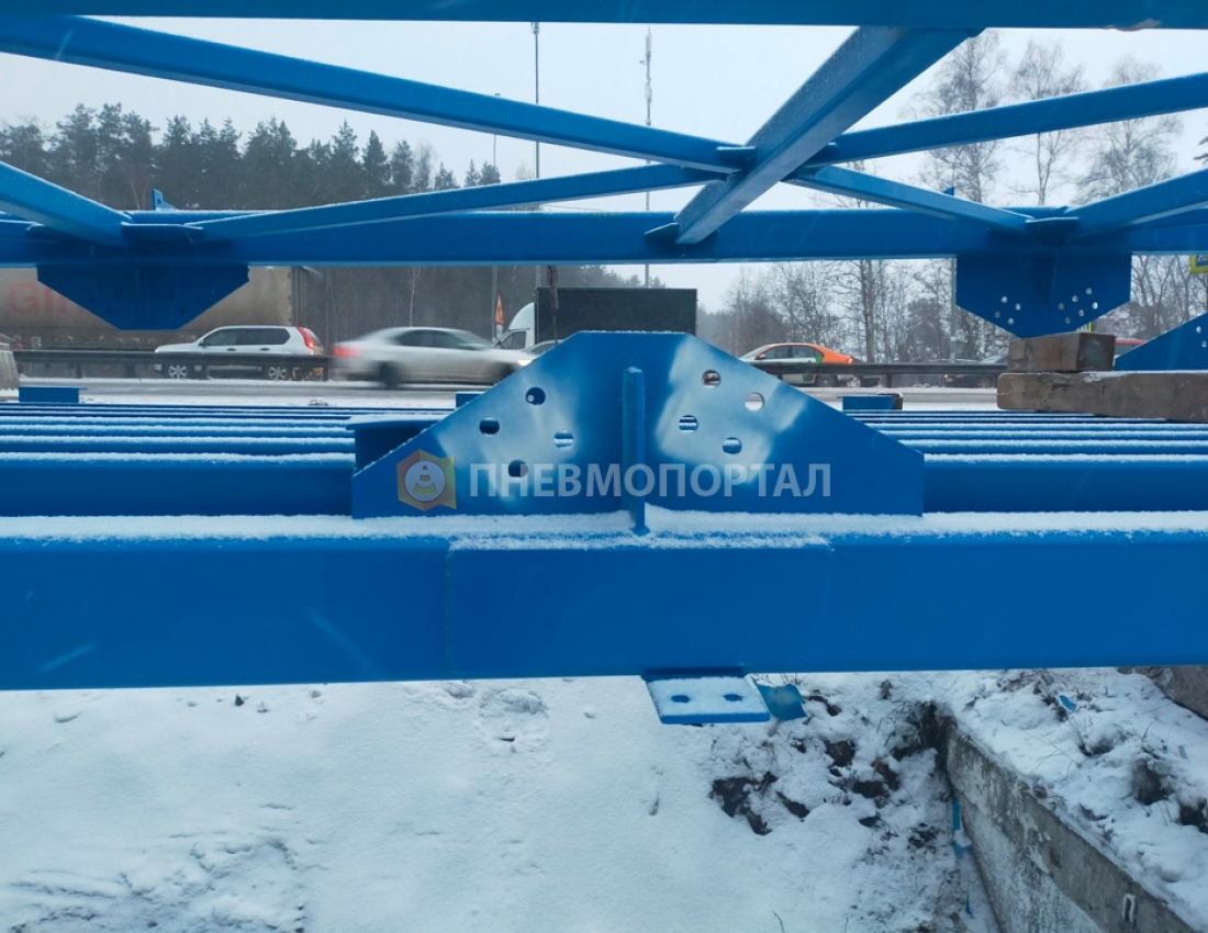 Пескоструйная обработка соединений металлокаркаса Пескоструйная обработка соединений металлокаркаса