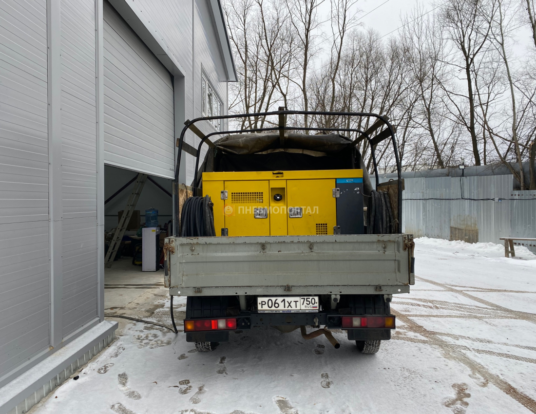 Аренда компрессора с пневматическими бетоноломами Аренда компрессора с пневматическими бетоноломами