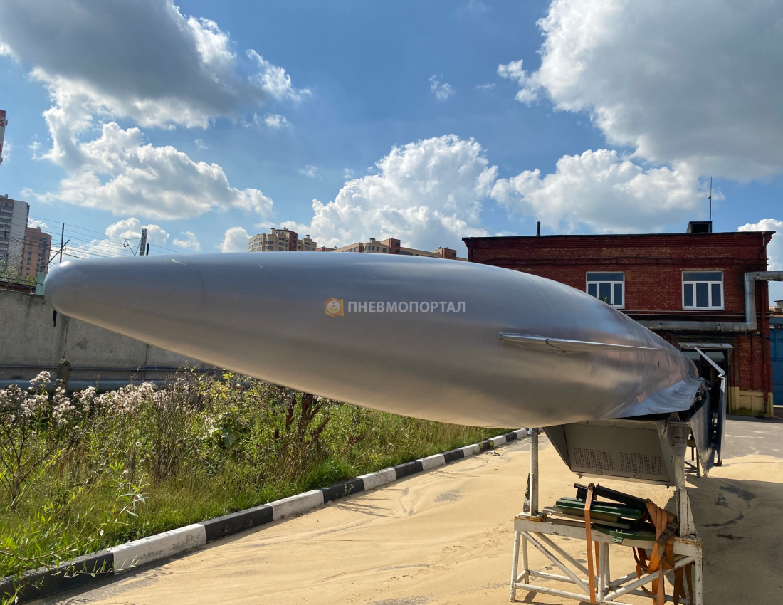 Пескоструйная обработка прототипа ракеты Пескоструйная обработка прототипа ракеты