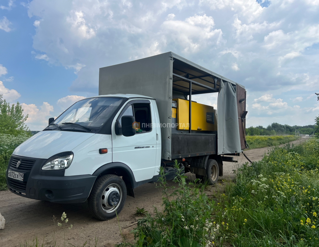 Аренда компрессора для пыживания газопровода и опрессовки системы в Жуковском Аренда компрессора для пыживания газопровода и опрессовки системы в Жуковском