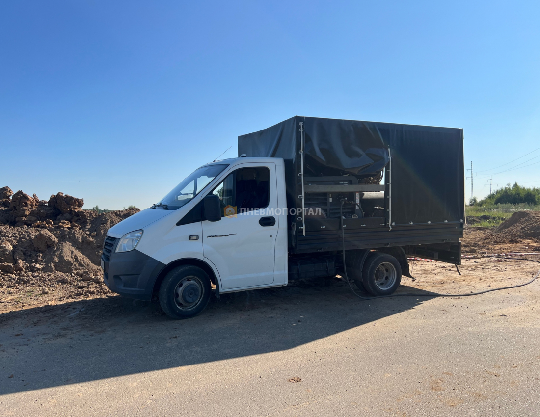 Предоставили в аренду 5 кубовый компрессор для опрессовки в Домодедовский район Предоставили в аренду 5 кубовый компрессор для опрессовки в Домодедовский район