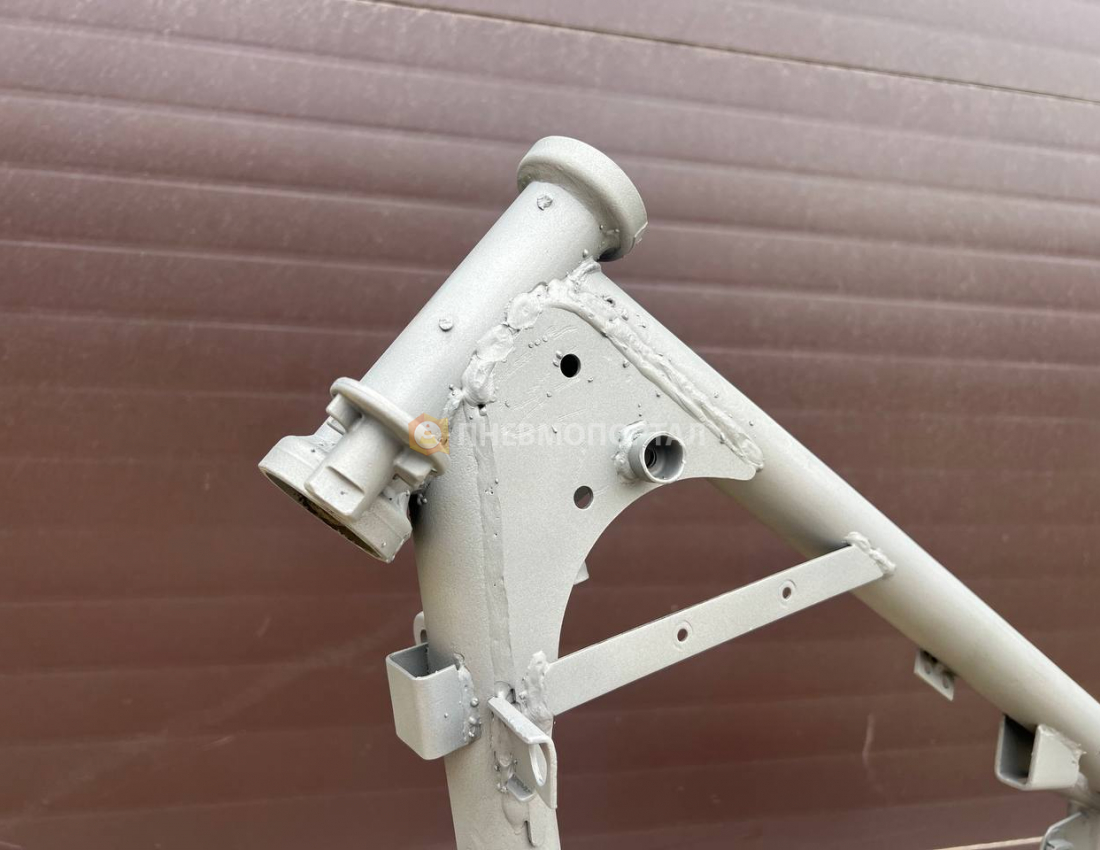 Пескоструйная обработка рамы мотоцикла ИЖ Планета 5 Пескоструйная обработка рамы мотоцикла ИЖ Планета 5