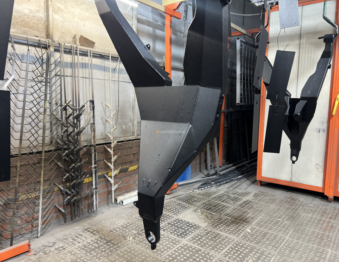 Дробеструйная обработка рычагов и порошковая покраска от багги Maverick R X RS Дробеструйная обработка рычагов и порошковая покраска от багги Maverick R X RS