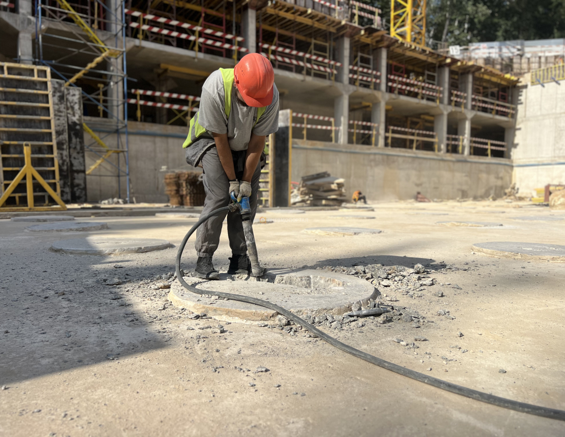 Демонтаж оголовков свай с выездом Демонтаж оголовков свай с выездом