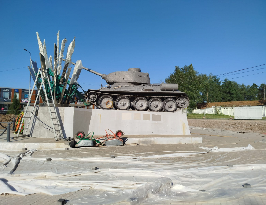 Пескоструйная обработка мемориала «Воинам сапёрам» Пескоструйная обработка мемориала «Воинам сапёрам»