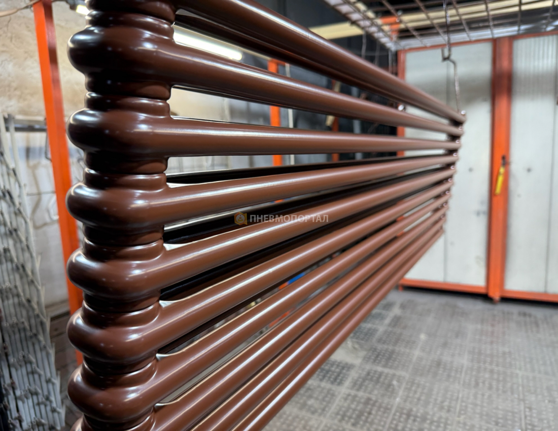 Порошковая покраска радиаторов Ral 8016 и Ral 7047 Порошковая покраска радиаторов Ral 8016 и Ral 7047