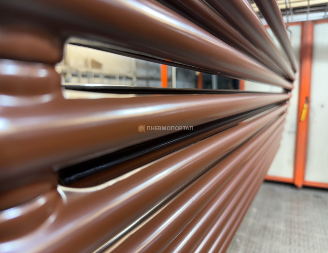 Порошковая покраска радиаторов Ral 8016 и Ral 7047 Порошковая покраска радиаторов Ral 8016 и Ral 7047