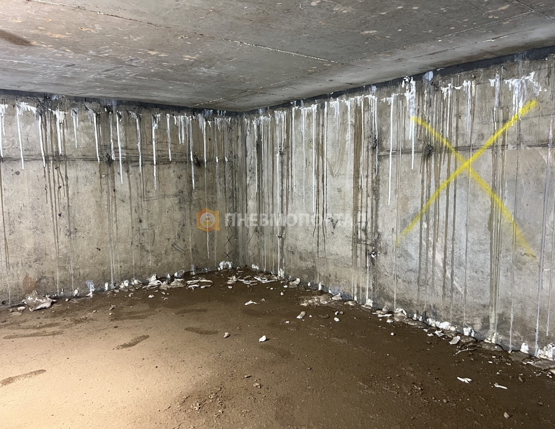 Пескоструйная обработка стен от эпоксидной смолы Пескоструйная обработка стен от эпоксидной смолы