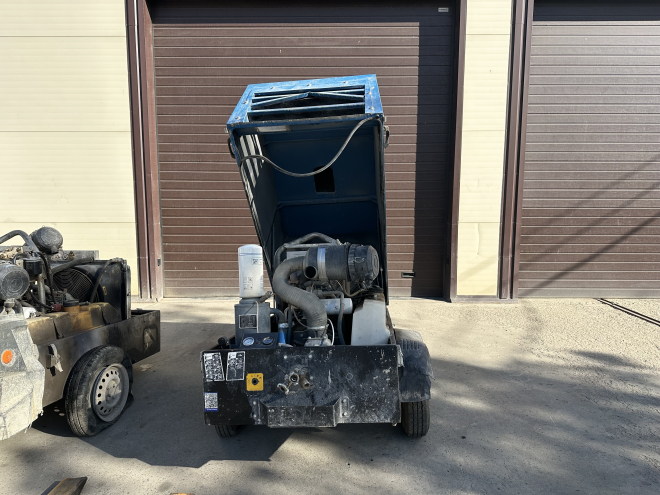 Ремонт дизельного компрессора Liutech, модель установки LUY050-7