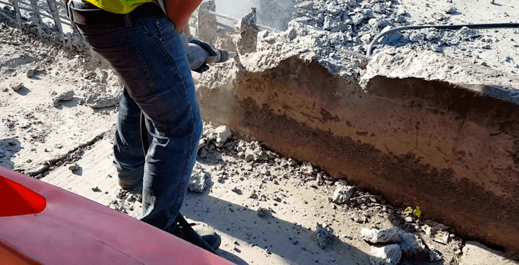 демонтаж бетонных конструкций