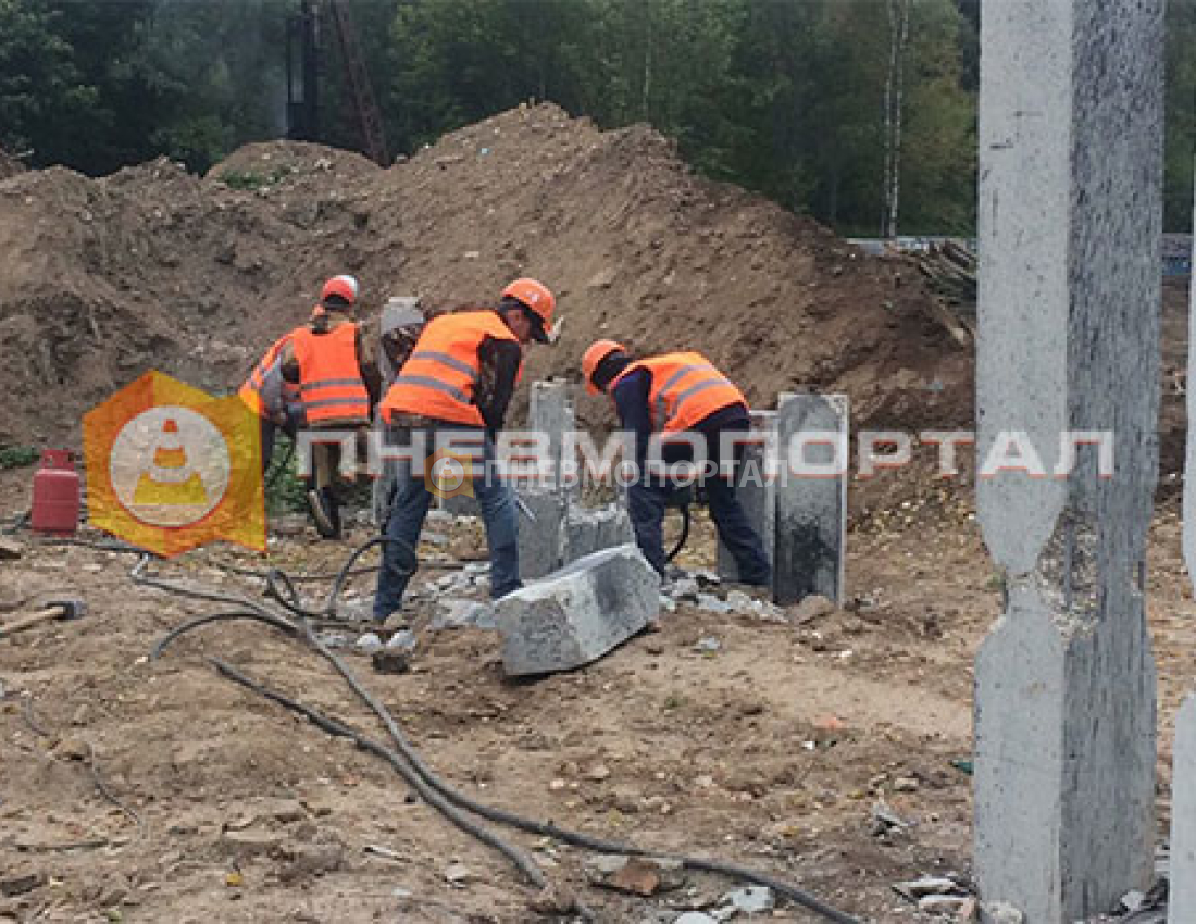 Услуги компрессоров KAESER M 43 и отбойных молотков