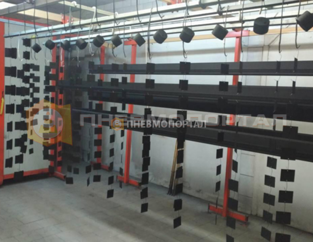 Покрасили светильники для помещений