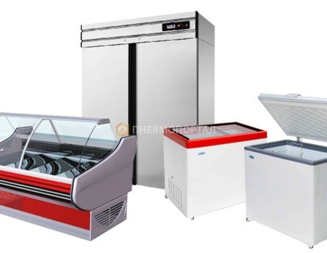 Перекраска холодильного оборудования в матовый черный