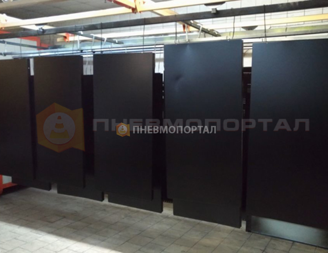 Перекраска холодильного оборудования в матовый черный