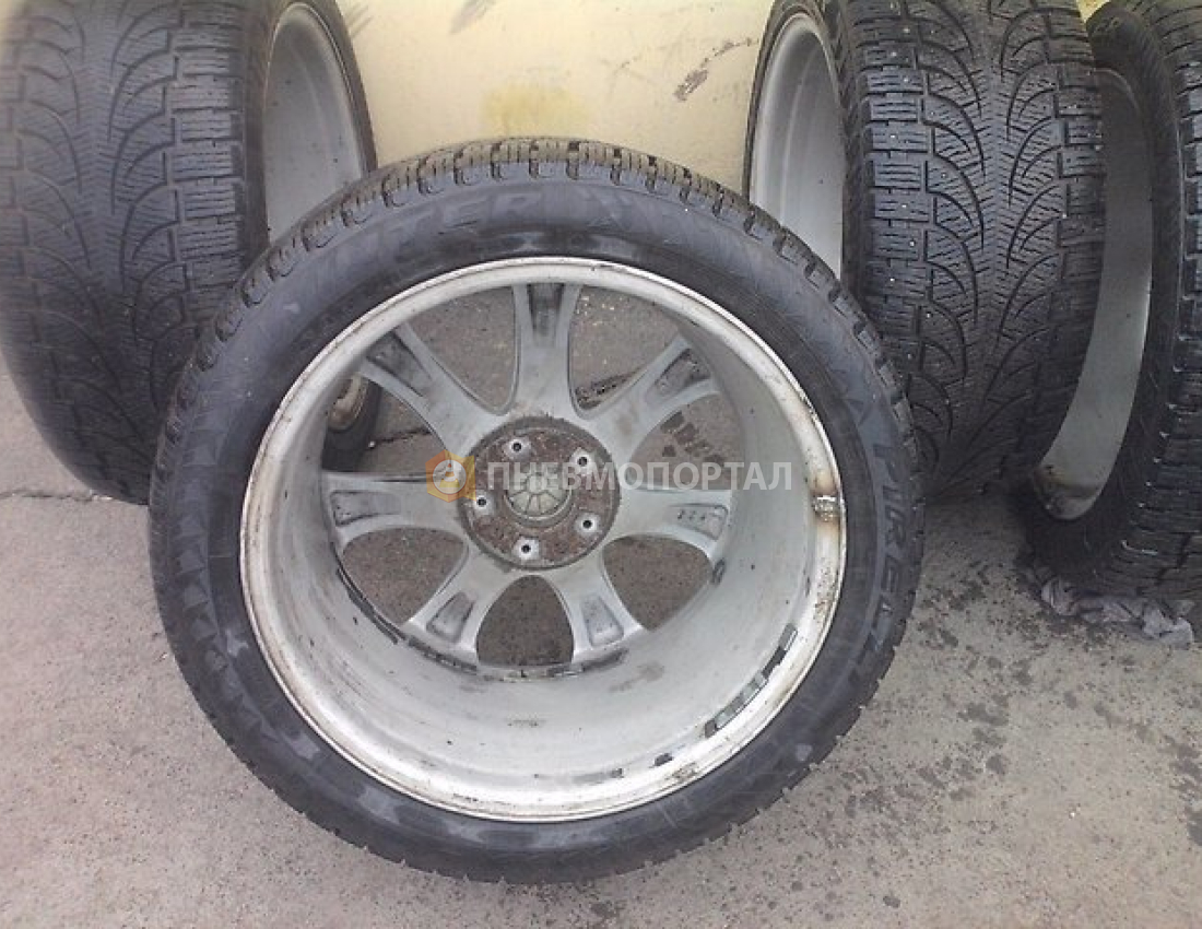 Порошковая покраска легкосплавных дисков для автомобиля марки БМВ