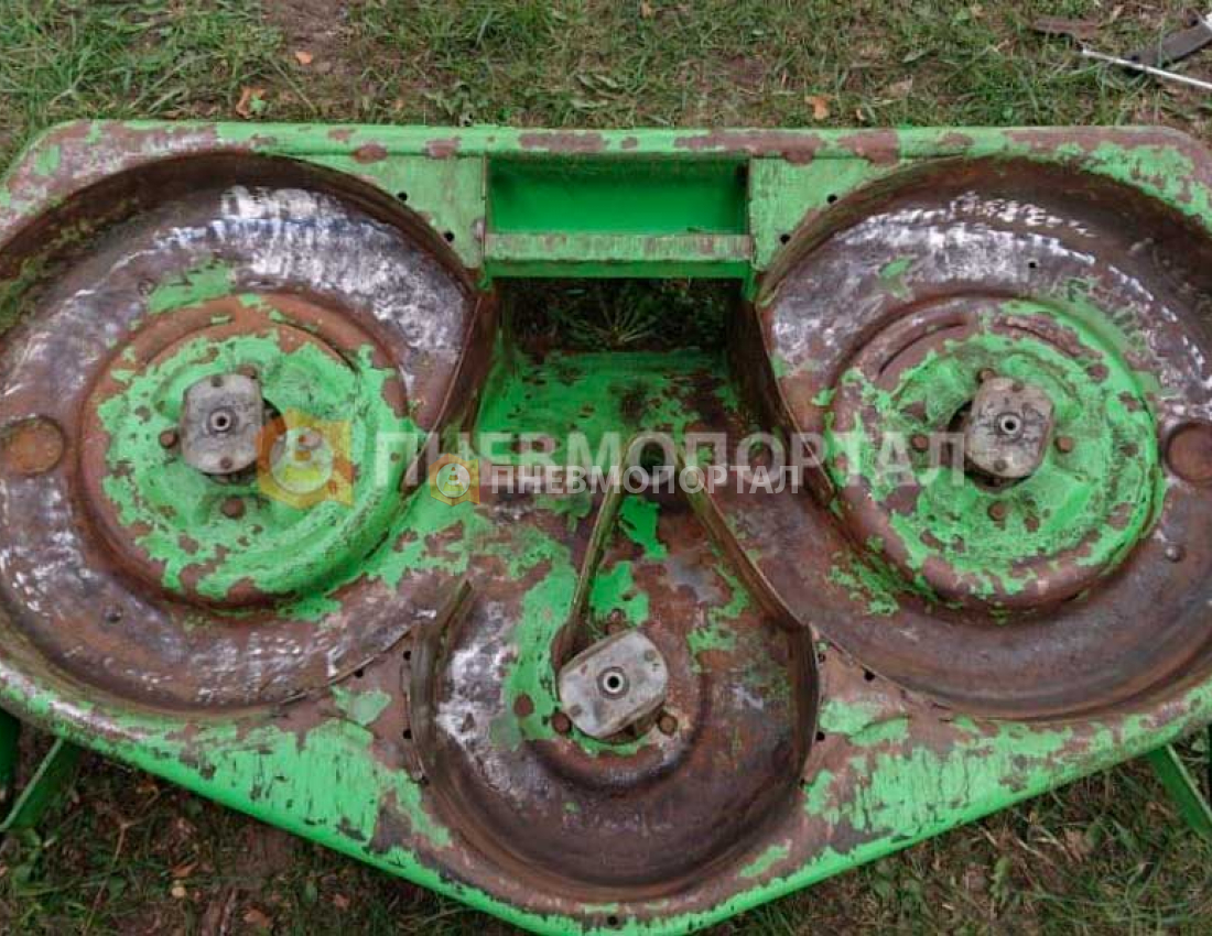 Пескоструйная обработка и порошковая покраска детали защиты газонокосилки