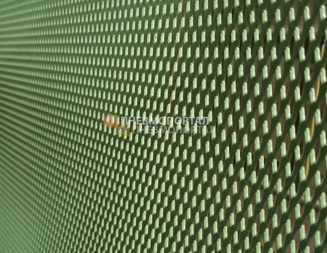 Порошковая покраска декоративных панелей для оформления офиса