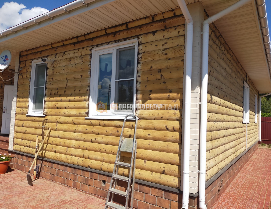 Пескоструйная очистка дома от краски Серпуховской район