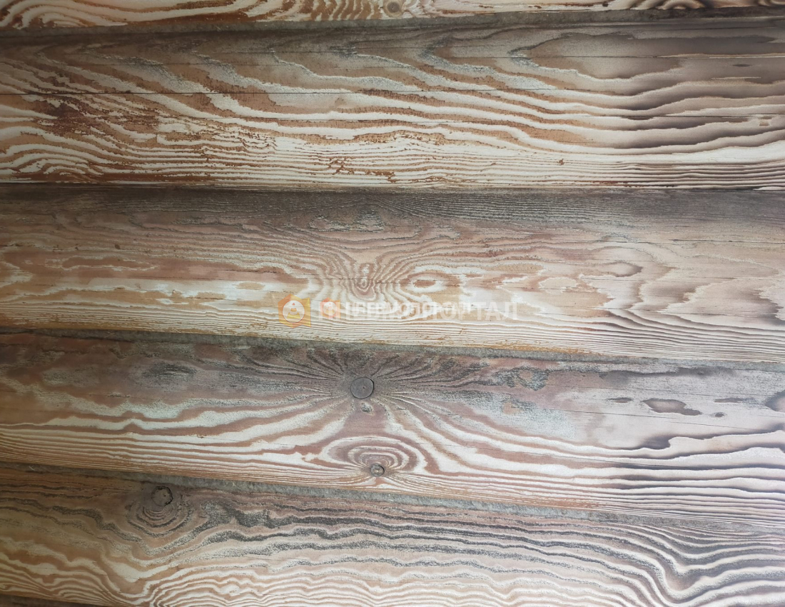 Пескоструйная очистка дома после пожара Орехово - Зуевский район, д. Авсюнино