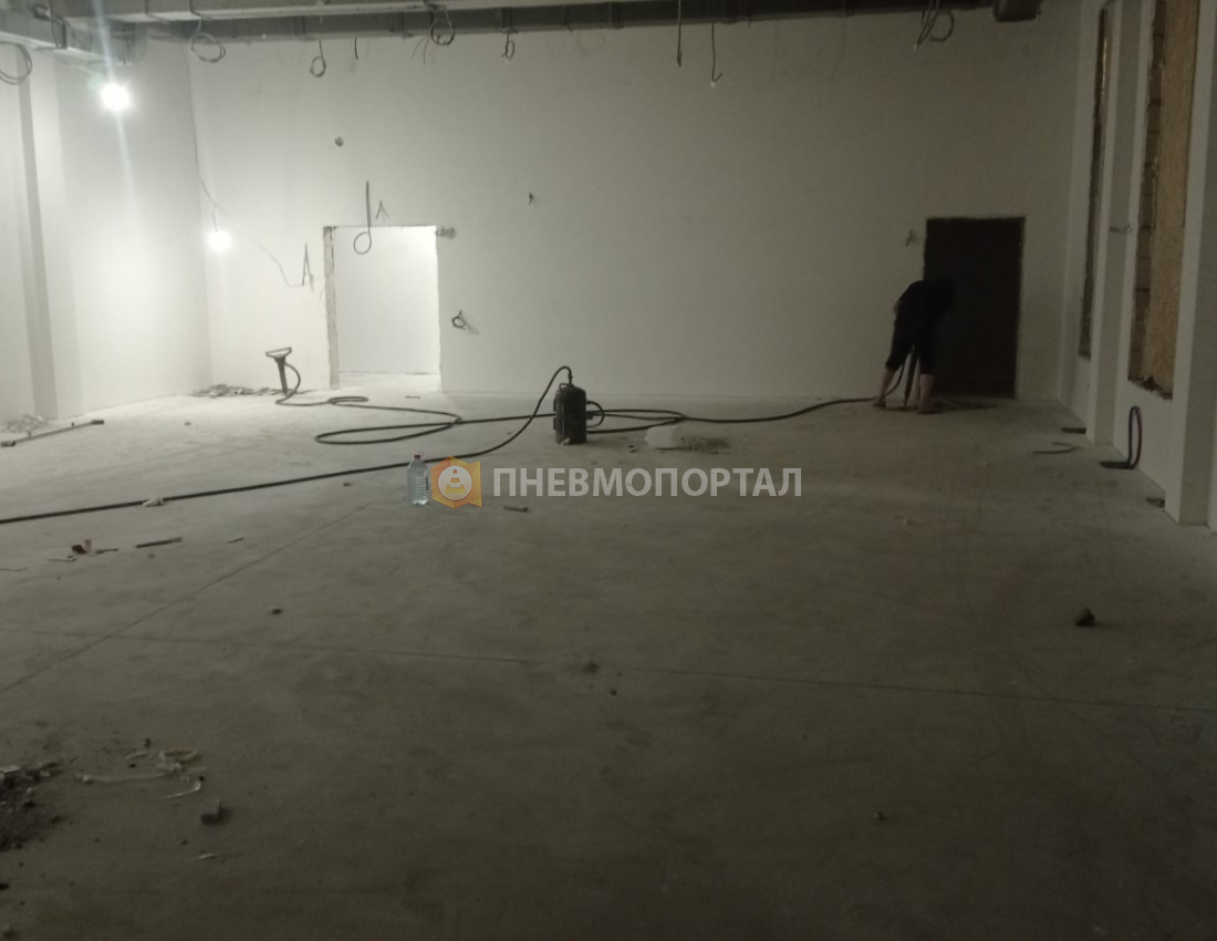 Демонтаж стяжки 60 кв.м