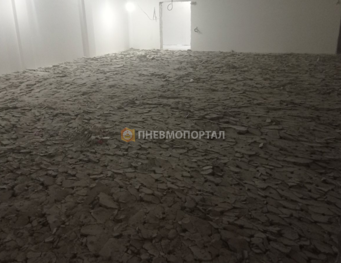 Демонтаж стяжки 60 кв.м