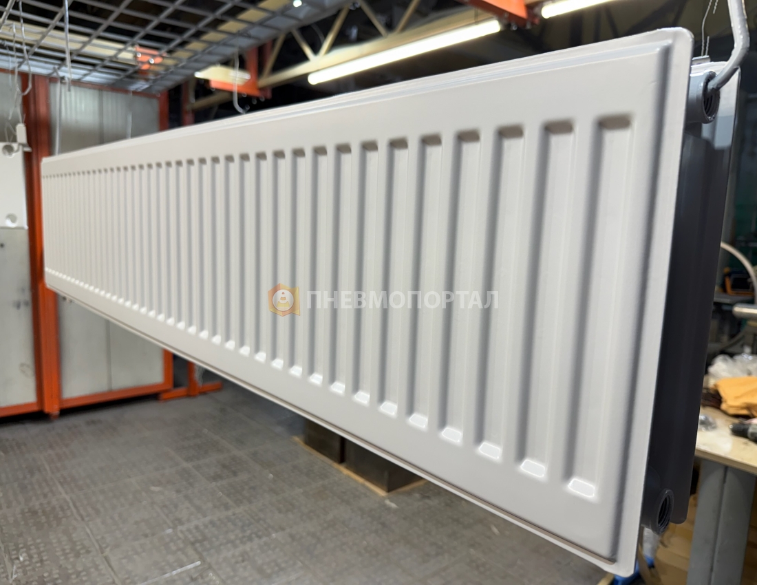 Порошковая покраска радиаторов Ral 8016 и Ral 7047