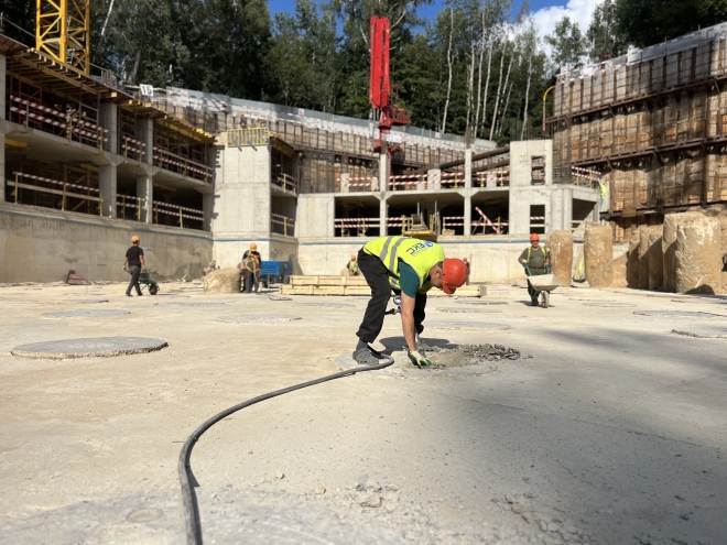 Демонтаж оголовков свай с выездом